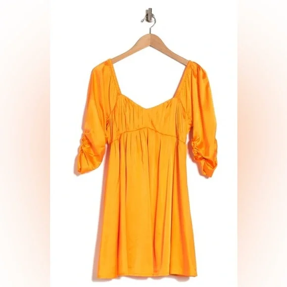 open lace back dress Adelyn Rae Women's Kaileen Frill Dress, Orange Multi, M at Amazon Women's  Clothing store
